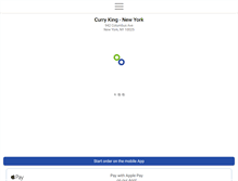Tablet Screenshot of newyorkcurryking.com